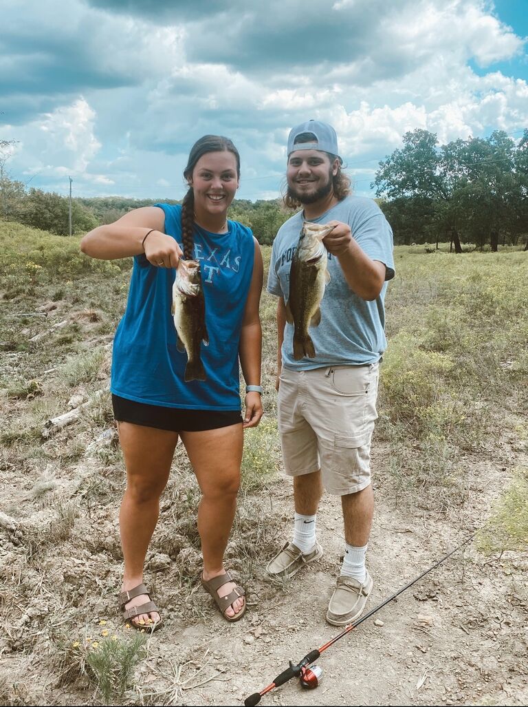 One of many, many fishing trips