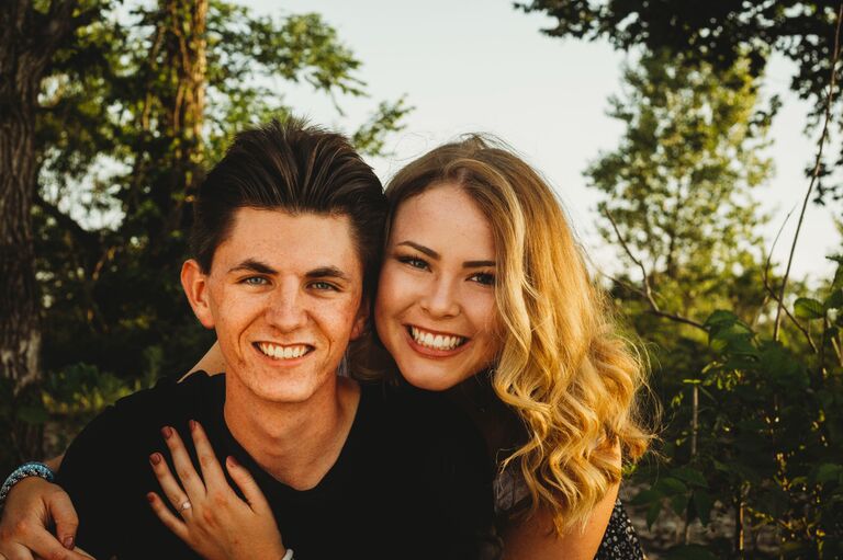 Our first ever professional pictures together!