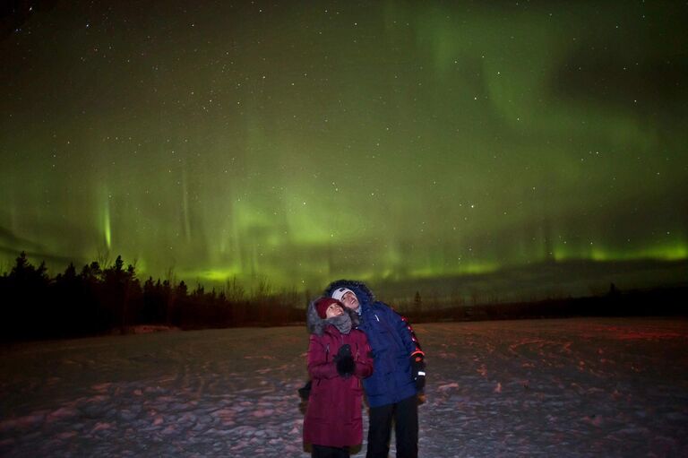 Sueño cumplido: ver auroras boreales.