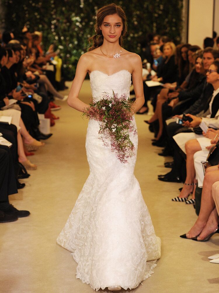 Carolina Herrera Spring Wedding Dresses: Bridal Fashion Week Photos