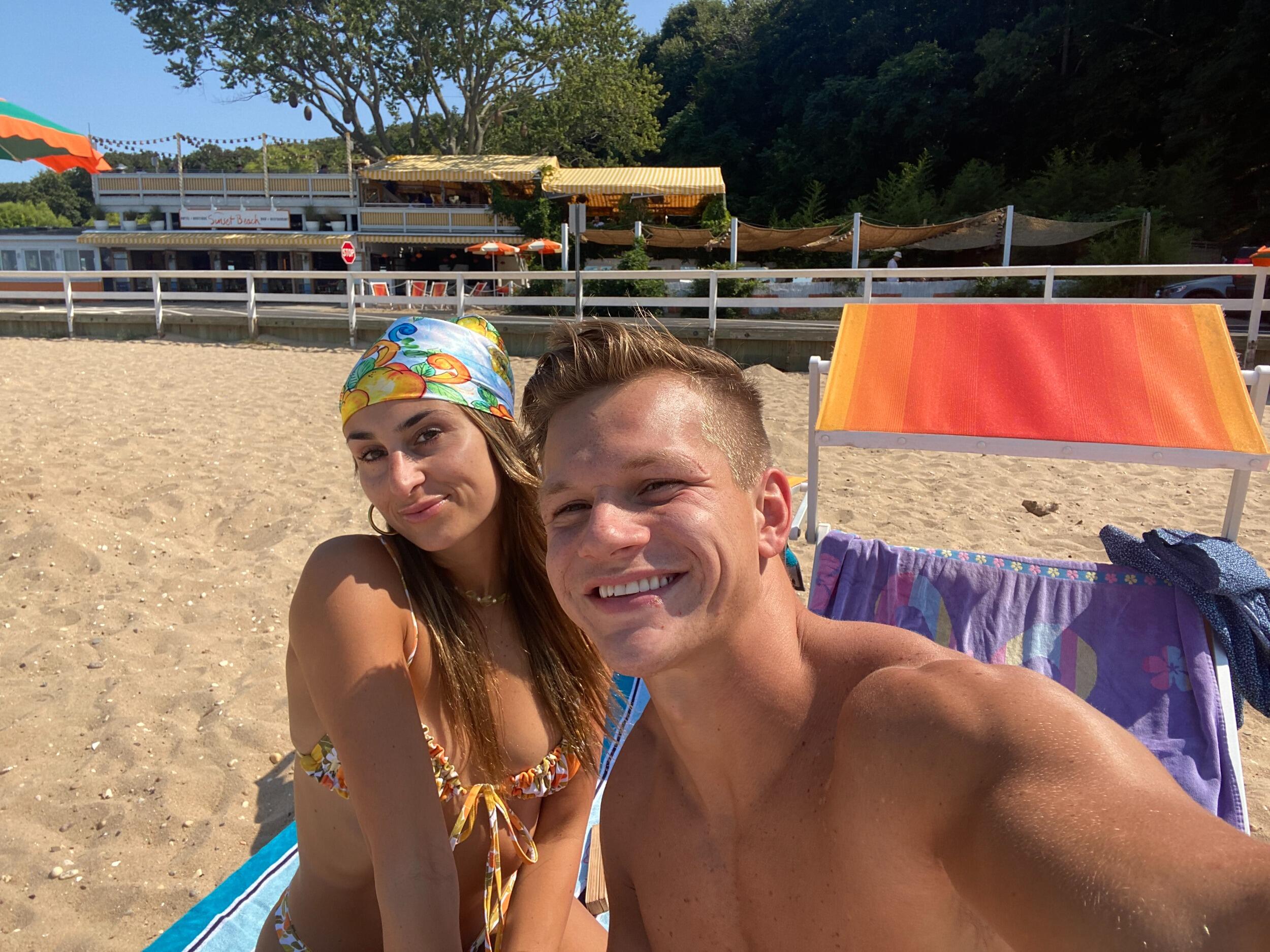 Closing out summer at our favorite place! Sunset Beach, Shelter Island