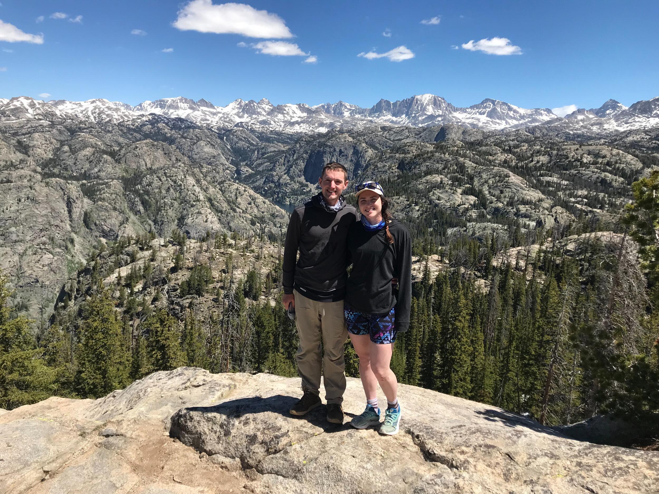 We FINALLY summit Gannett Peak, the Wyoming high point! Treking along together in the great outdoors, in search of some quest, has definitely become a staple of our quality time together. When you literally have no one else to talk to for 3-5 days, that one person you're with REALLY matters <3 