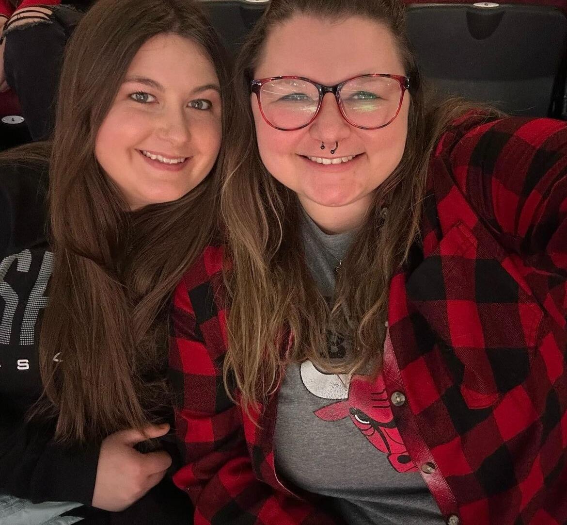 Celebrating FIVE years together! We went to a Spurs v Bulls game. Sadly, the Spurs lost.