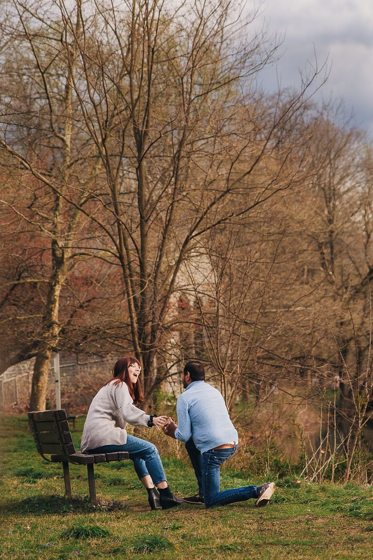 The Big Day, which Kati had absolutely no idea was going to happen in April. She genuinely thought Fernando was playing a prank on her, until she looked behind a tree and saw...