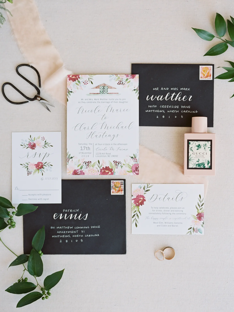 Punchy Wedding Calligraphy
