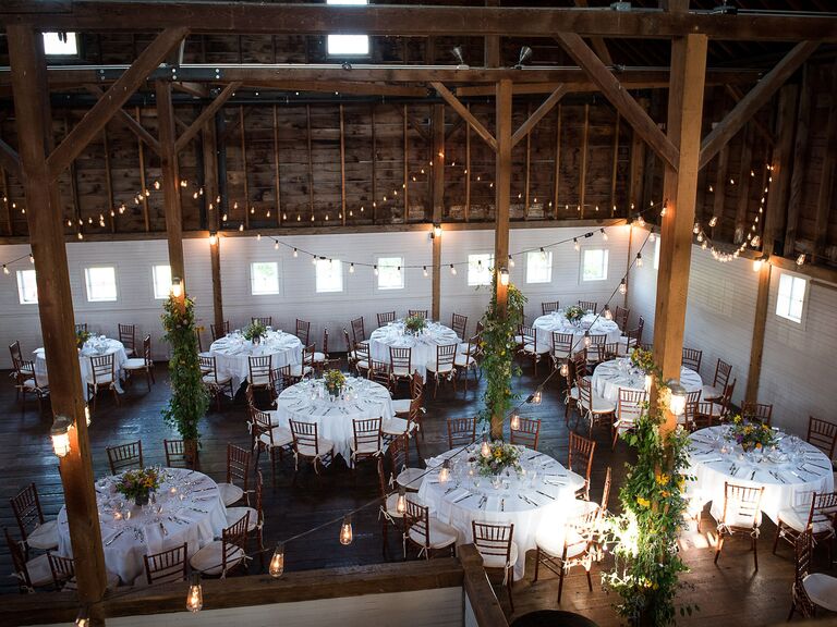Barn wedding venue in New Marlborough, Massachusetts.