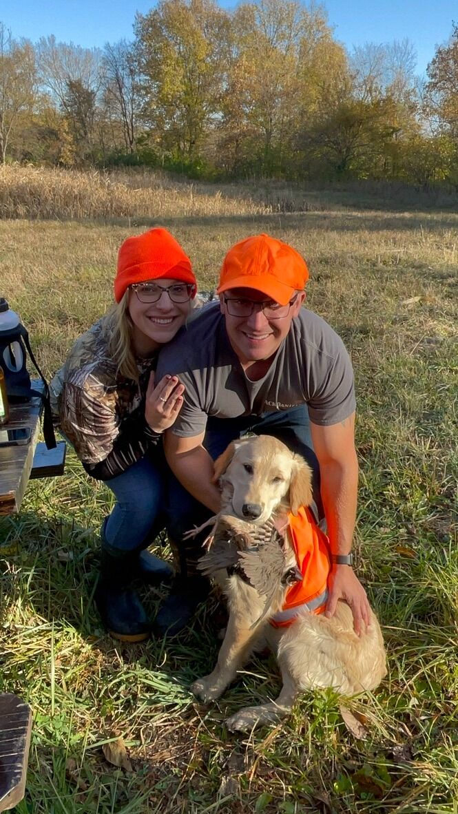 Took Bear hunting for the first time! He did great!