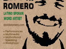 David A. Romero - Spoken Word Artist - Diamond Bar, CA - Hero Gallery 1