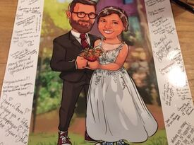 Ash Andrew & Diego JRC Cartoon Portraits - Caricaturist - Hopkinton, MA - Hero Gallery 1