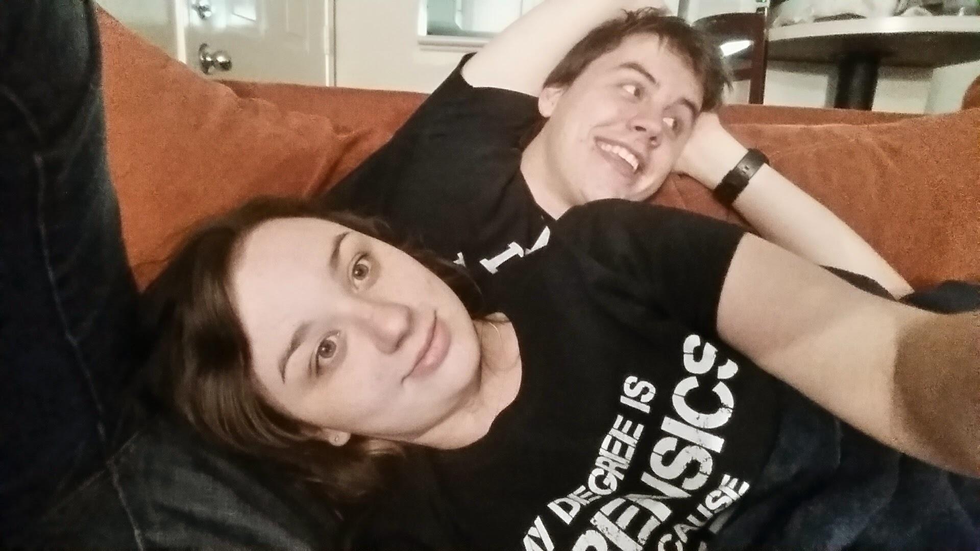 They start dating; Boyce's updates his Facebook profile picture, so it's official