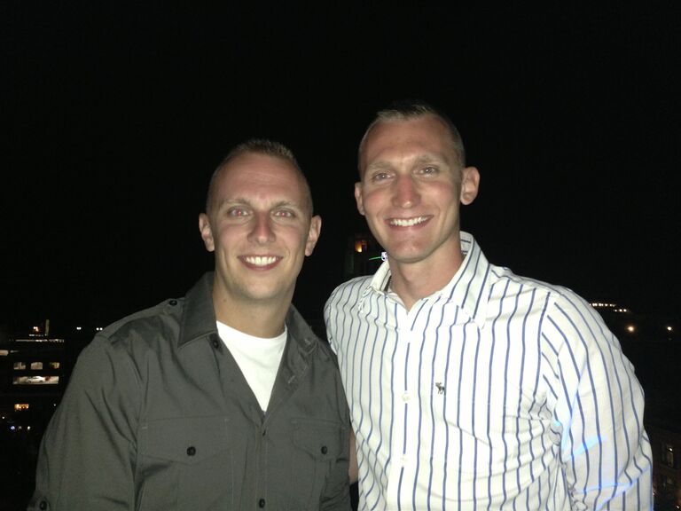 Our first picture together
(Skydeck Rooftop Bar, Kalamazoo, MI)