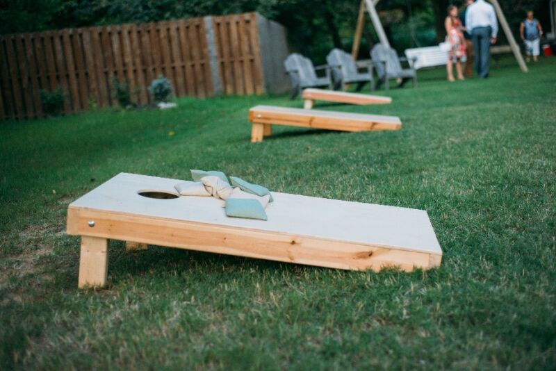 Coachella themed party - lawn games