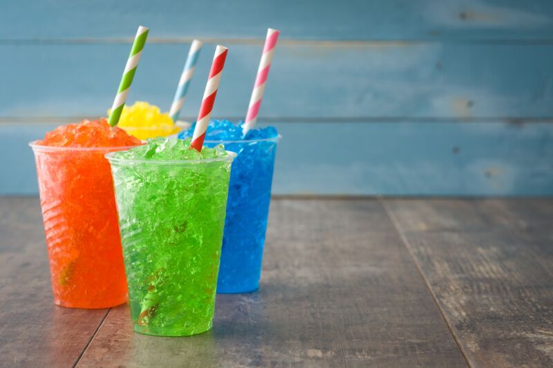 Slushies - birthday party ideas for 8 year olds