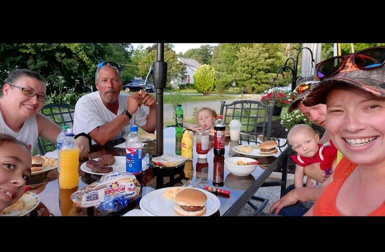 Vacation, with Tristans family, first big family vacation