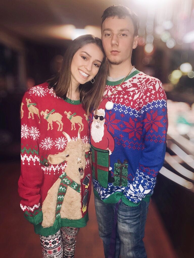 Christmas Dinner @ Moore's (:
Tacky Christmas Sweaters for the win!