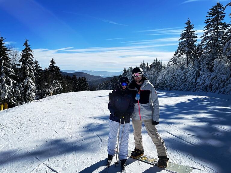 Our first trip together to Snowshoe, West Virginia