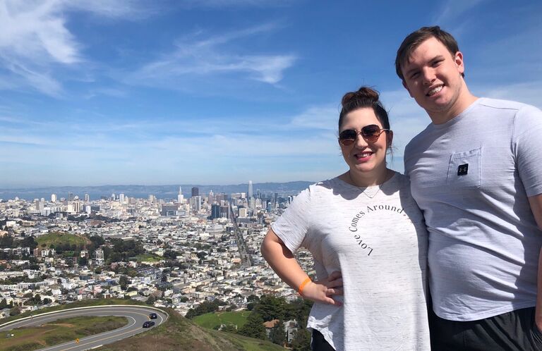 Showing Nathan San Francisco for the first time