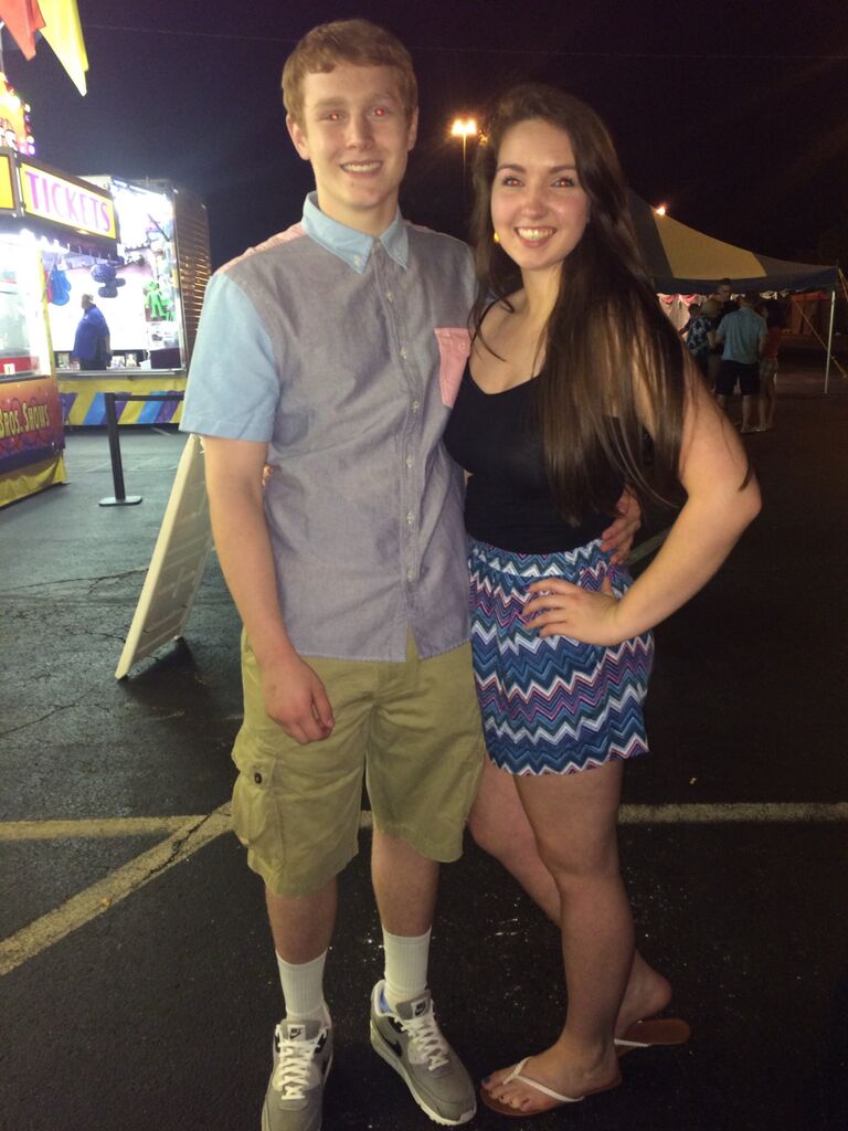 Alex and Claire met the summer of 2015 when they were both in high school at Vandalia Butler