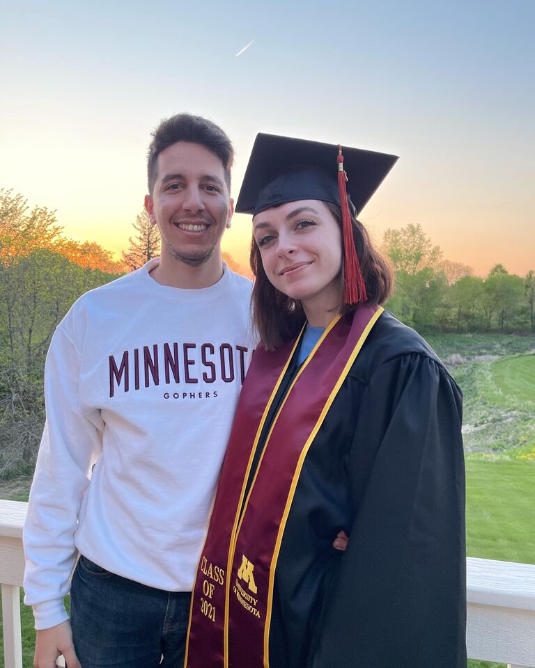 Celebrating Caitys Graduation from the University of Minnesota!