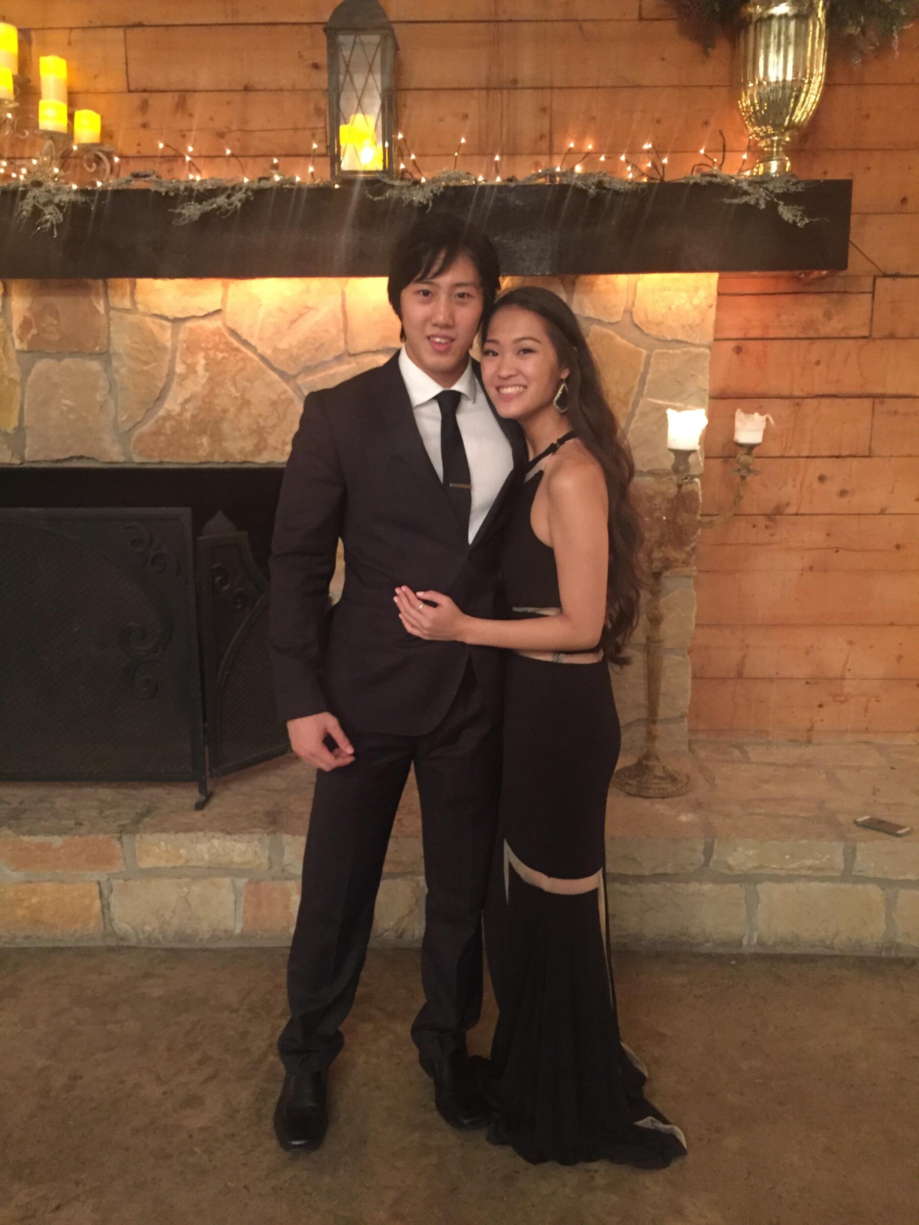 One of many sorority formals John got dragged to