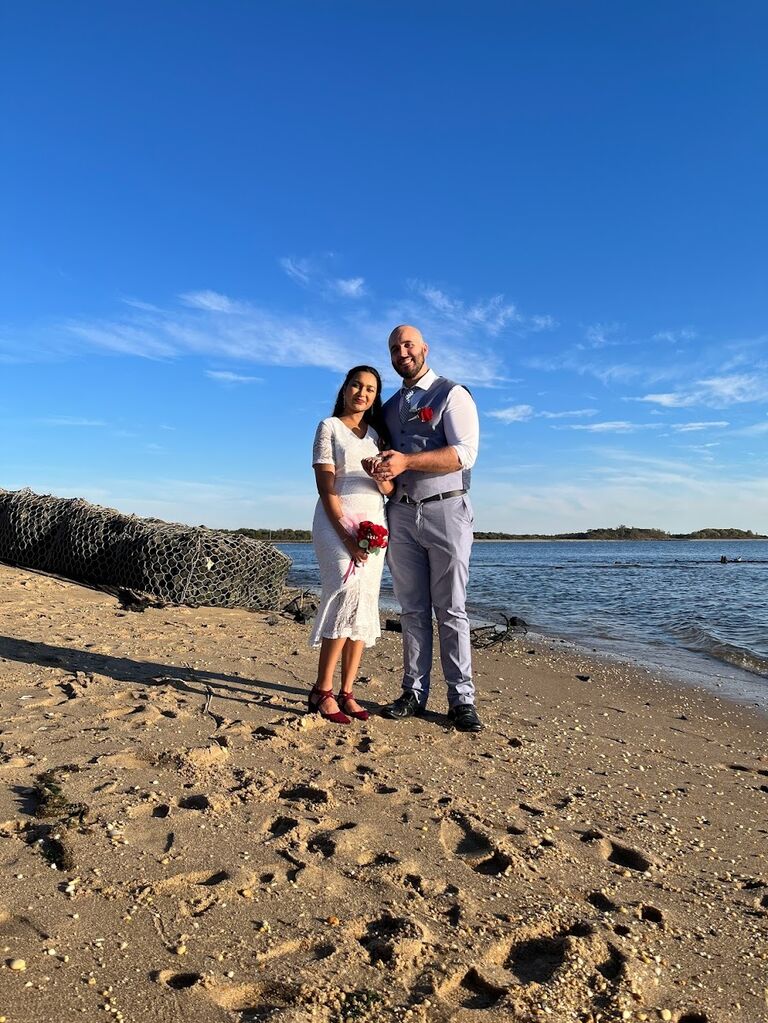 Legally married!