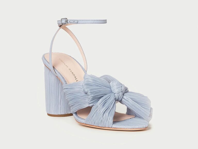 Blue discount wedges wedding