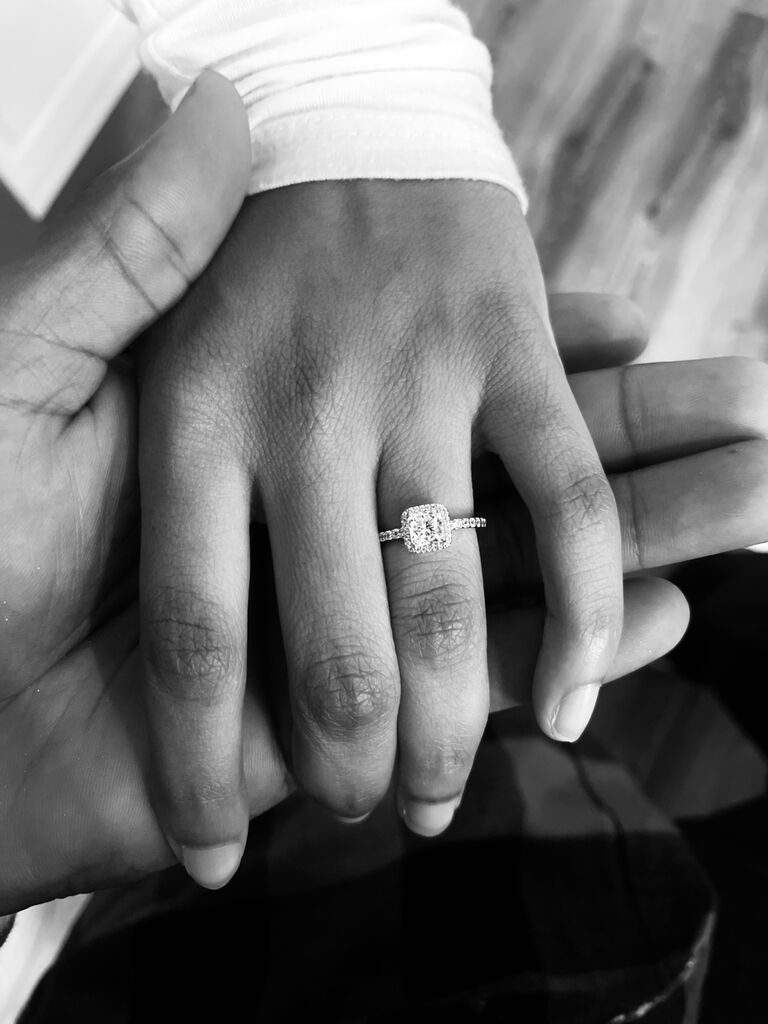 We got engaged for real.