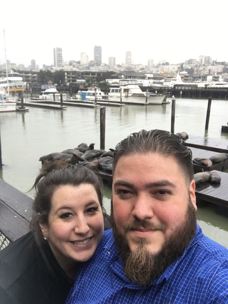 First trip toghether - PIER 39 San Francisco, CA