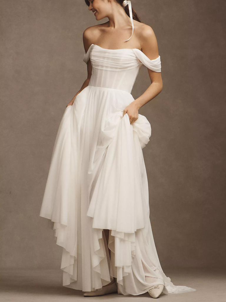 Pure Beauty Bridal Ruched Corset