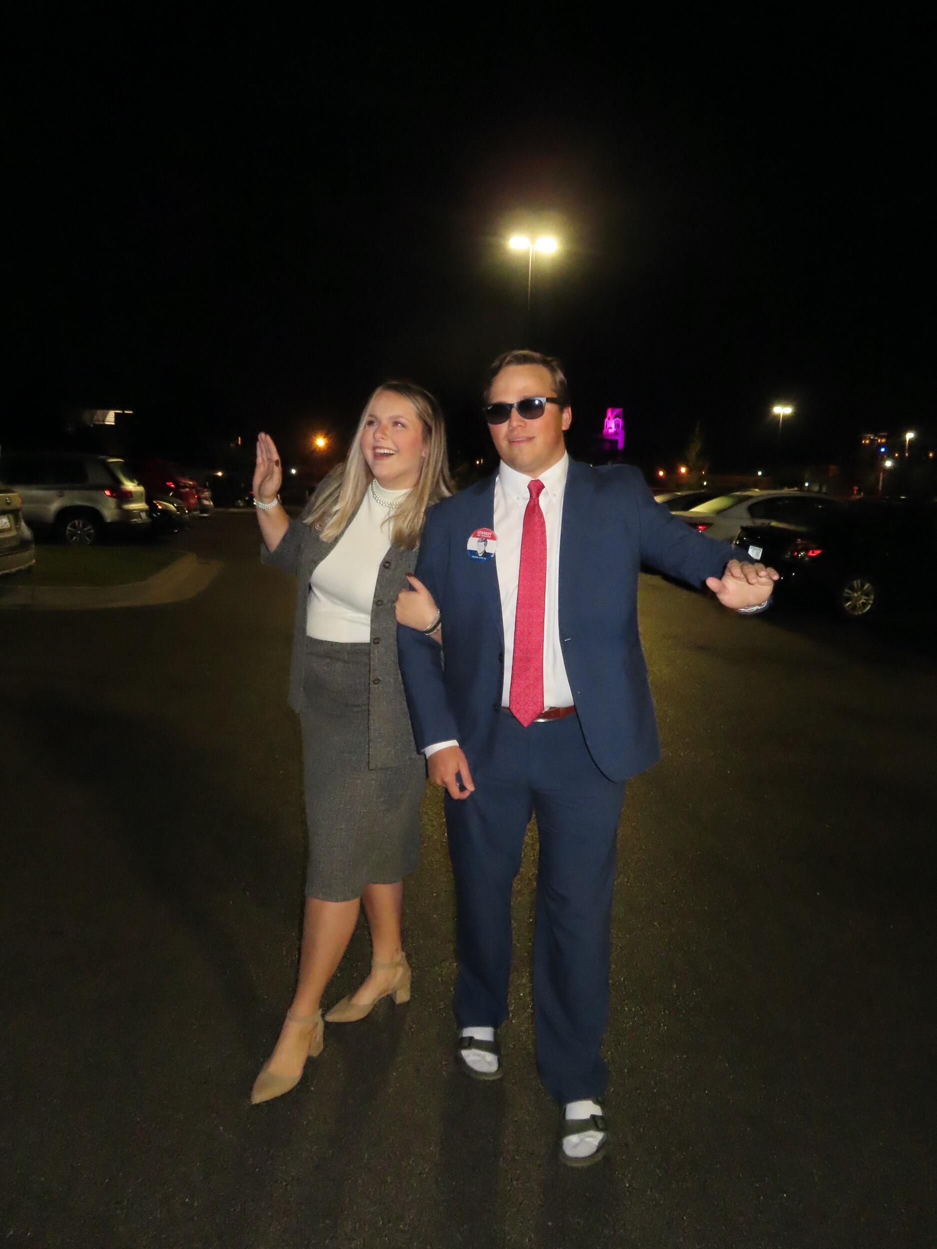 jackie + jfk take on halloween