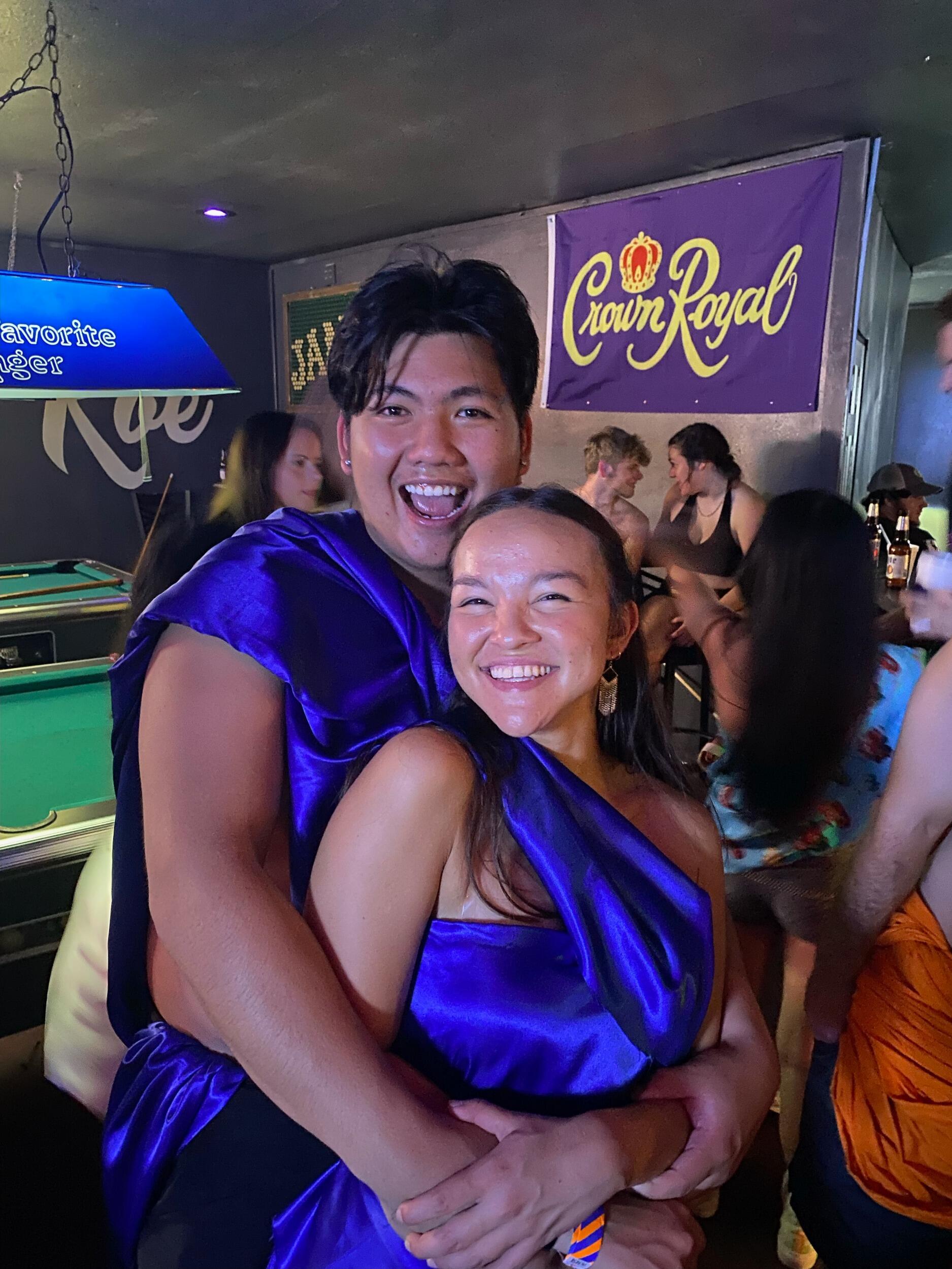 Mallory & David have a lot of fun in the fall semester hanging out with friends!