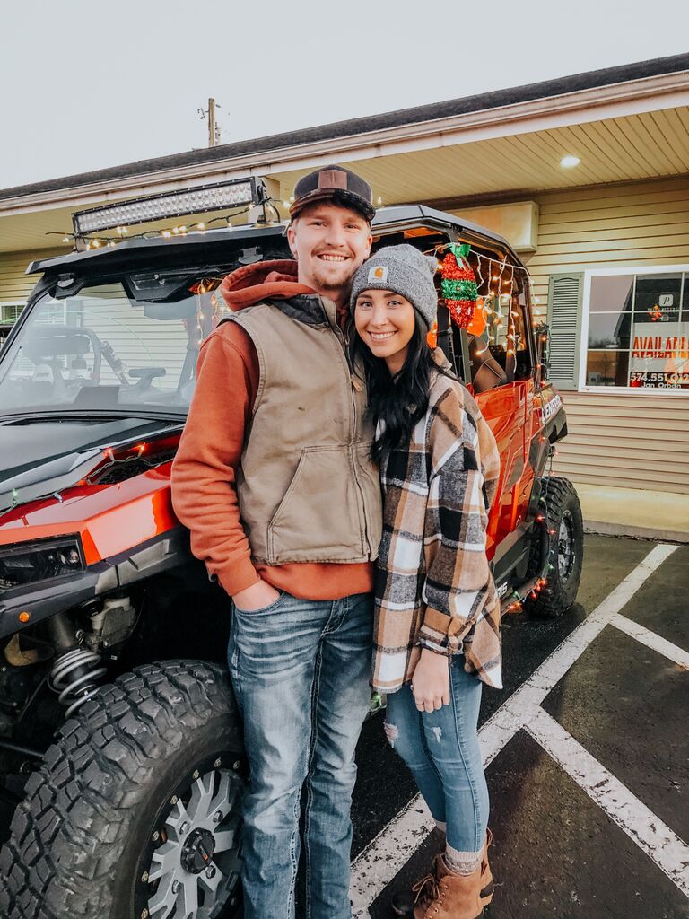 First of many Christmas side by side rides with The Carson’s!