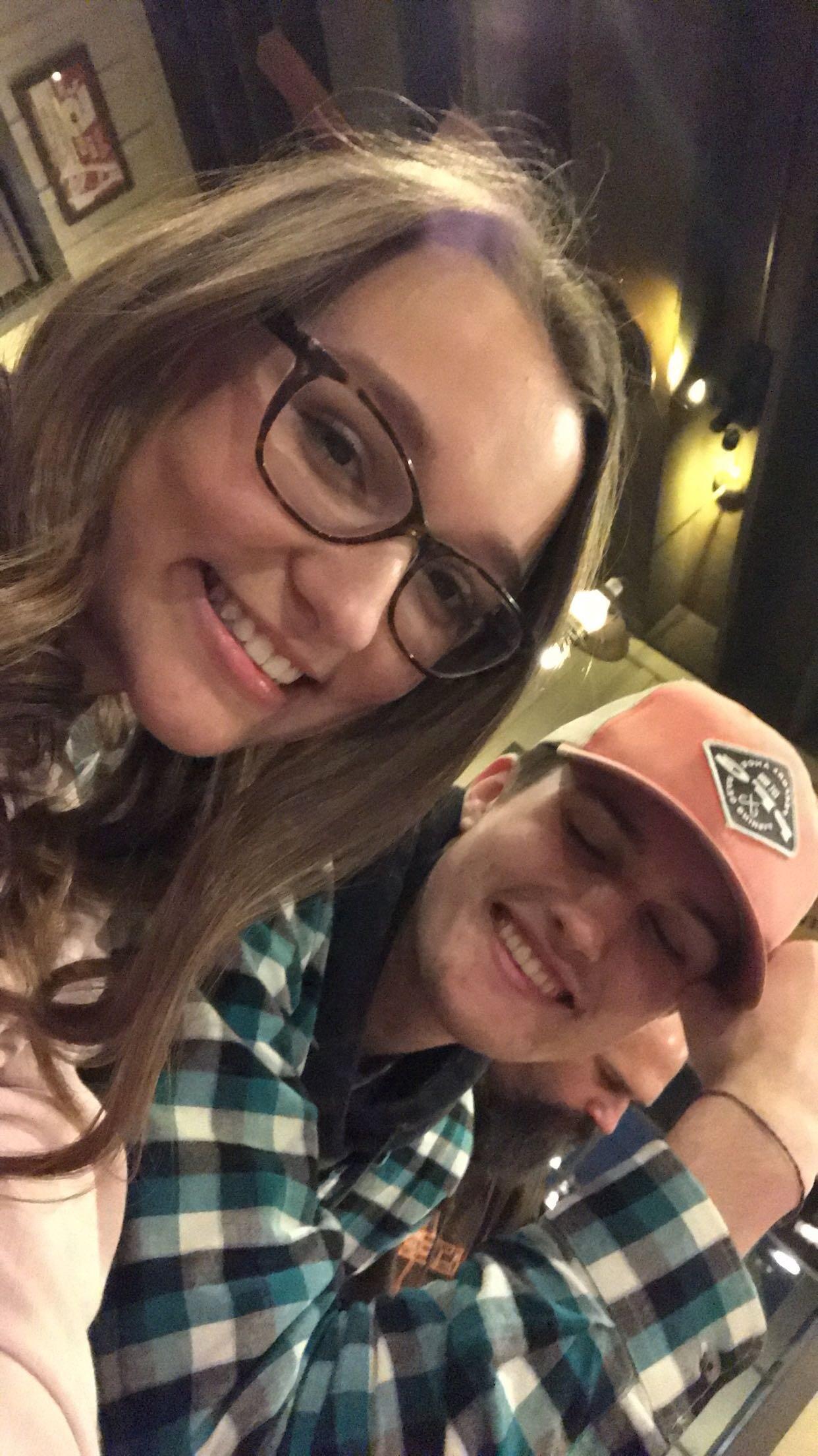 On this night before we went to church, Beau said that he loved me for the first time, VERY fast I know, but there was no hesitation for me to say it right back -G