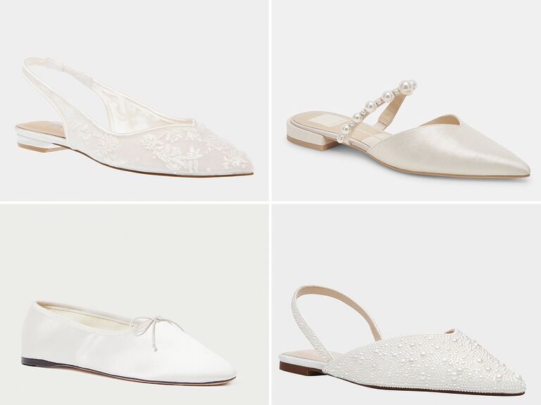 Embellished flats for wedding online