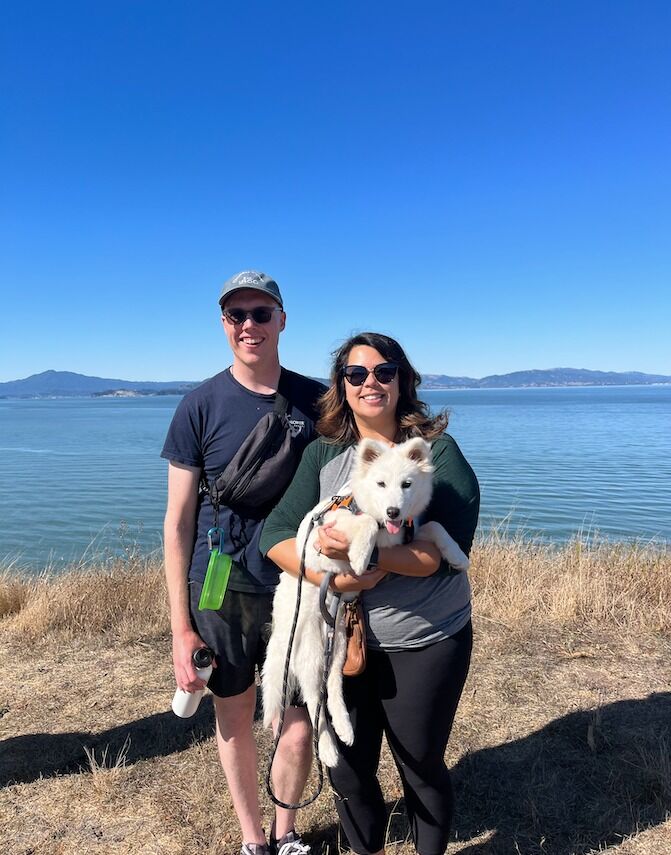Took Appa on his first hike!