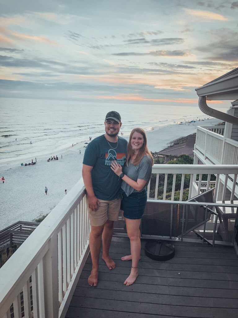 Andrew went with Kara's family on vacation to the beach - and they survived it!