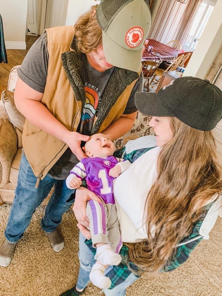Meeting Lindsay's nephew, Owen. 