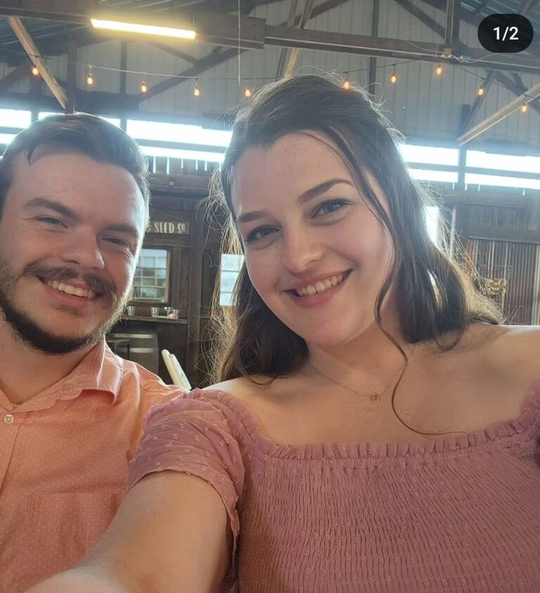 The second wedding we attended together. Congrats to Jenna and Jacob Mallory!