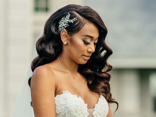 Bridal hair design hotsell