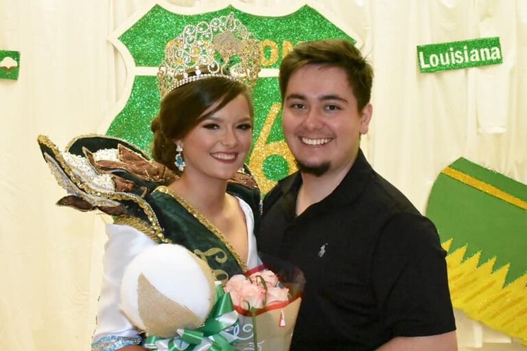 Blake supported my pageants (even though they took me away on the weekends).