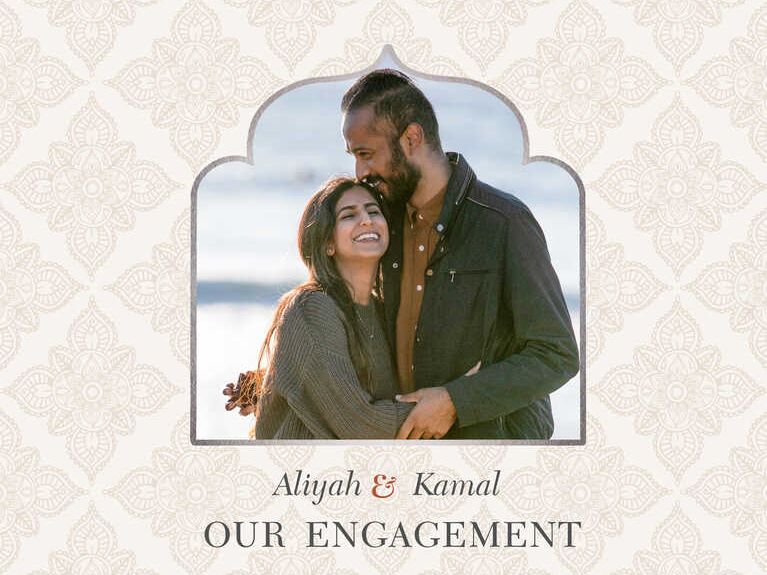 Engagement Photo Book, Engagement Album Design