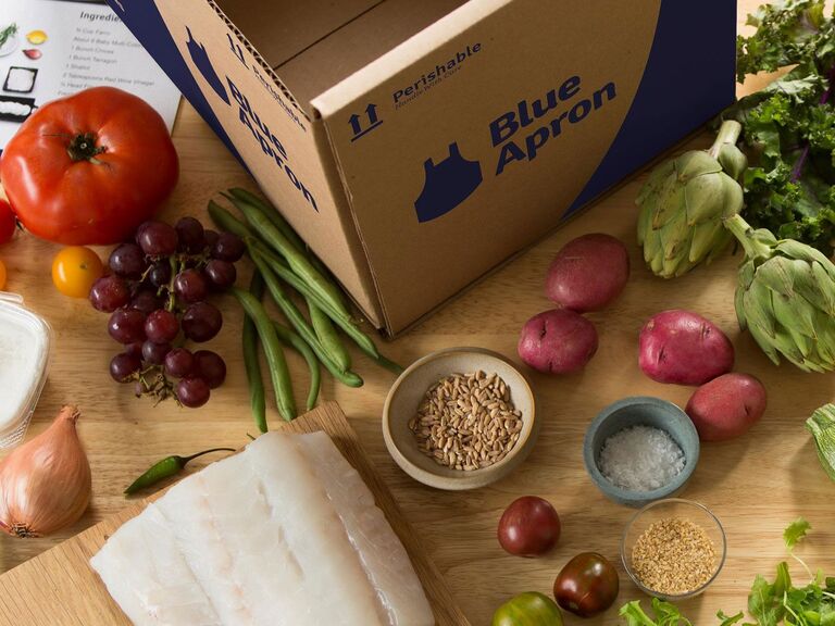 Blue Apron gift card in-law gift
