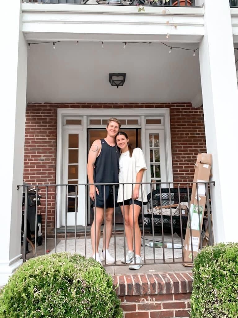 Then we started our next big adventure. We moved in together in a brand new city making Richmond, VA our new home.