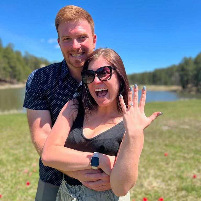 Best day ever! So far! The day Miranda said yes to forever with Josh. 