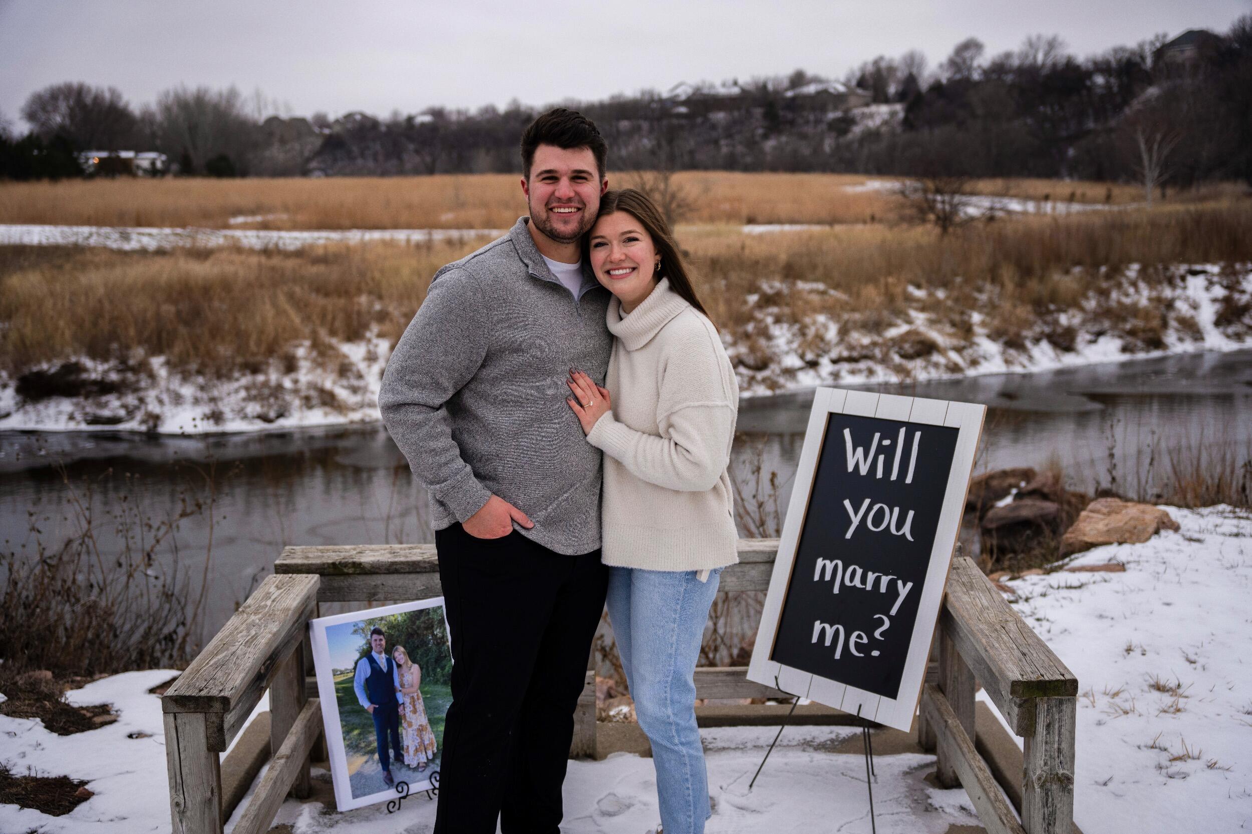 We're Engaged!