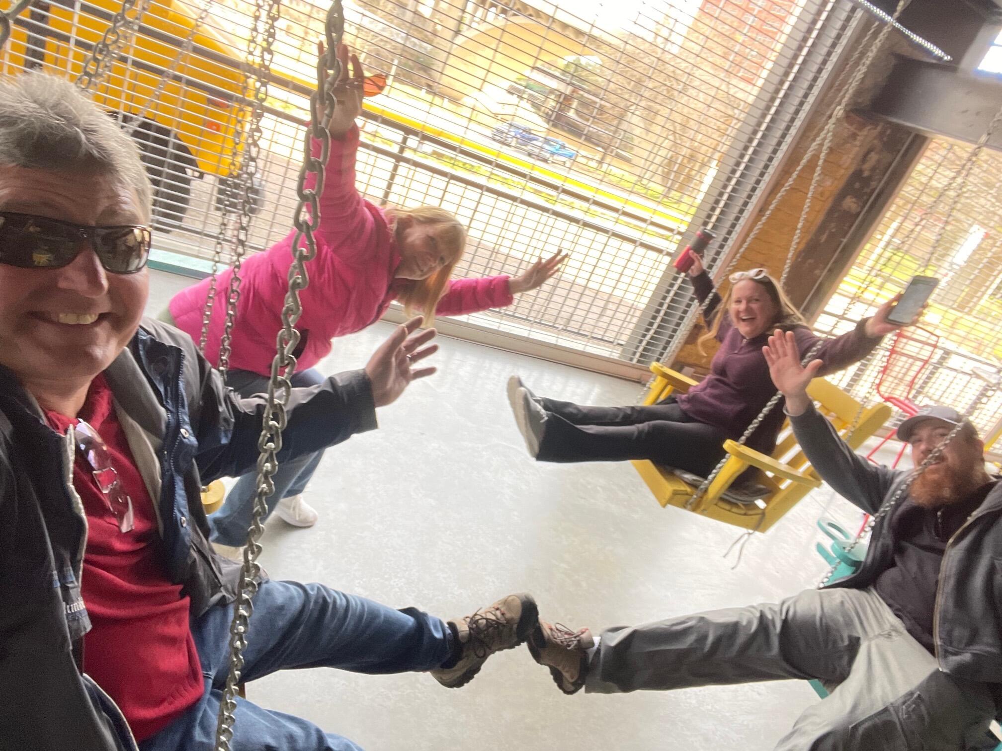 Scavenger Hunt - Swinging at McIntyre's