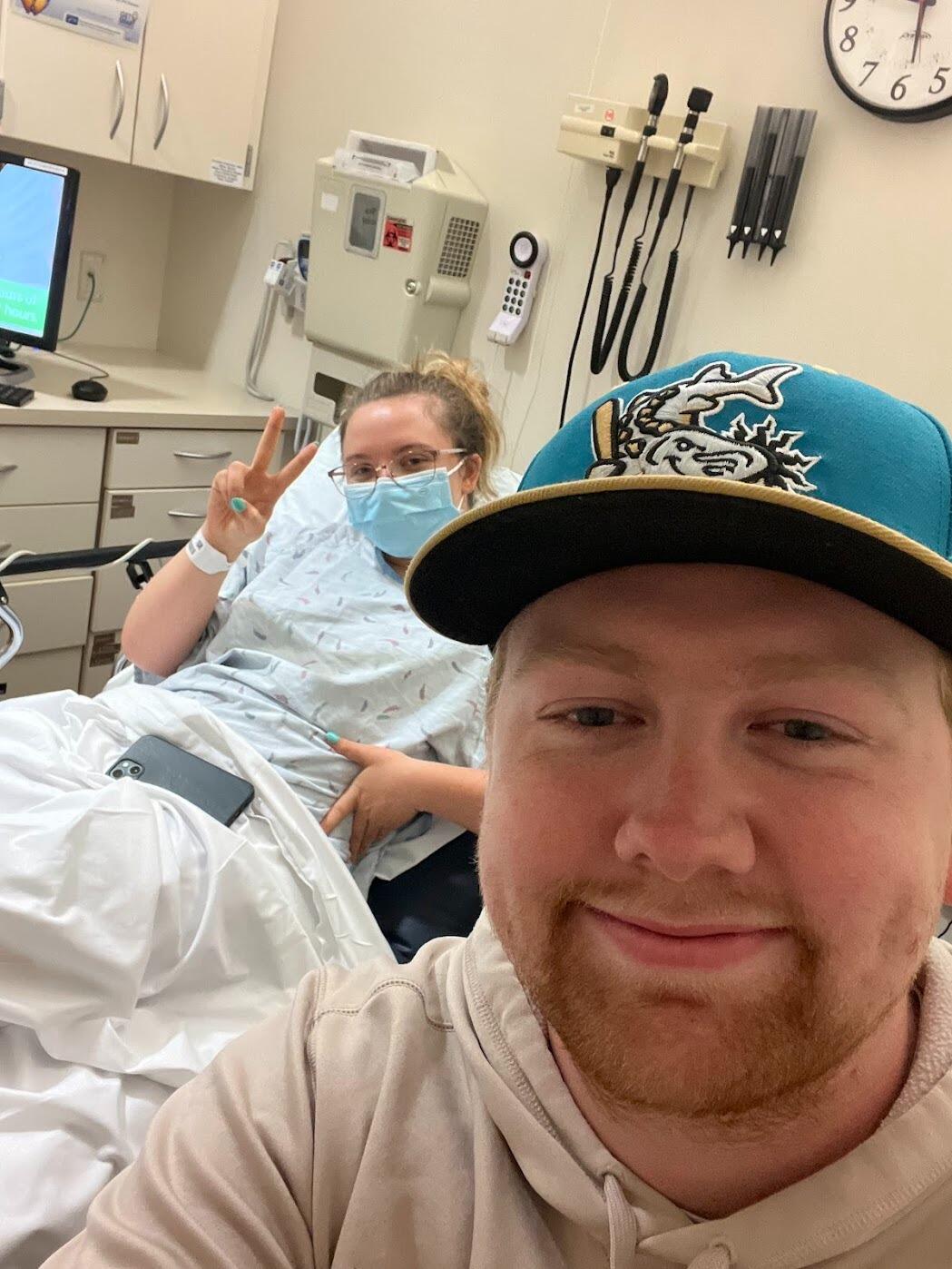 Alex's first ER visit with Emily (there were more after this).