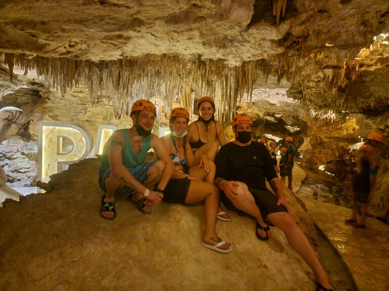 Tyler was foolish enough to travel to Mexico with Melyssa for 2 weeks, luckily with their close friends Brittany and Tyler as back up, but only for the first week.

He then realized that she is a deamon who makes him hike around in hot weather