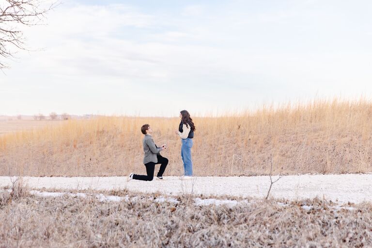 The best day EVER (not for long)!! We got engaged and couldn't be more excited for our future together!