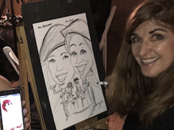 Caricatures and Silhouettes by Darci Herbold - Caricaturist - Los Angeles, CA - Hero Main